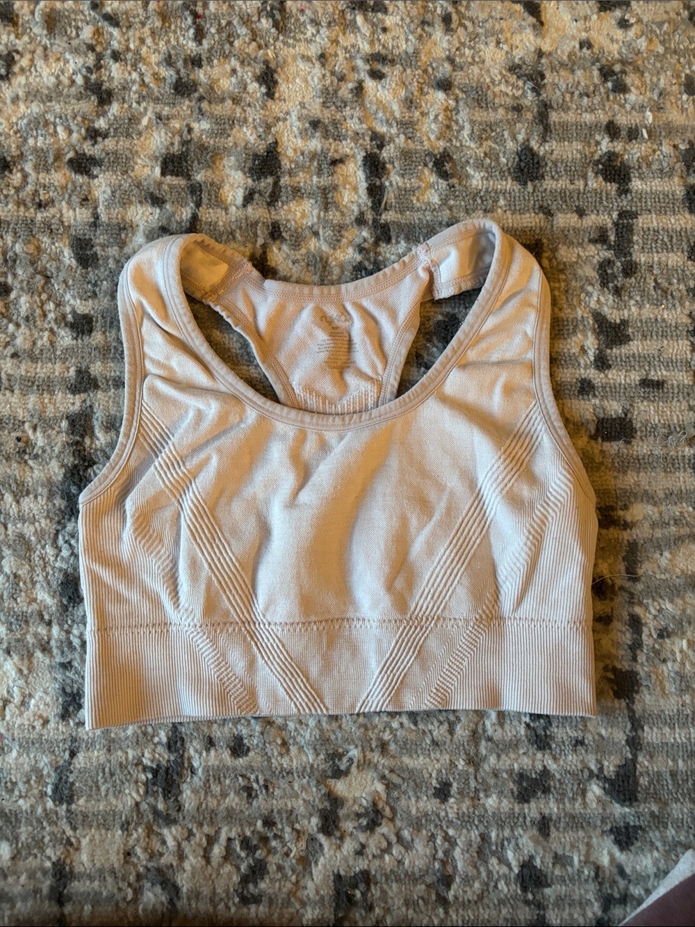 Seamless Light pink Racerback Sports Bra - Women Intimates